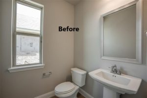 Small bathroom REVIVE